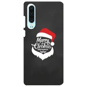 Чехол Санта Клаус для Huawei P30 (Санта Крисмас)