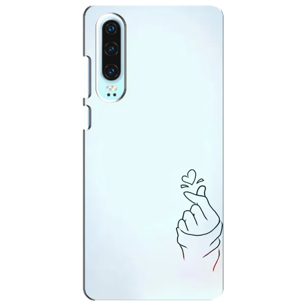 Чехол с рисунком «Сердце на голубом» для Huawei P30 Чехол с рисунком «Сердце на голубом» для Huawei P30