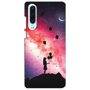 Силиконовые Чехлы Любимому человеку для Huawei P30 (Шарики в небе)
