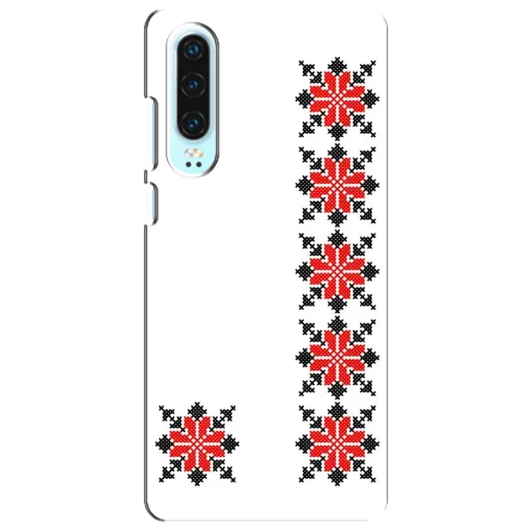 Чехол с рисунком «Силуэт вышиванки» для Huawei P30 Чехол с рисунком «Силуэт вышиванки» для Huawei P30