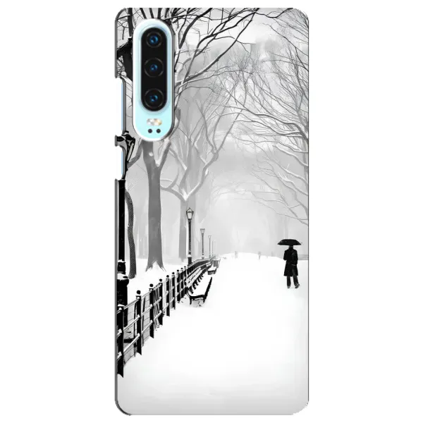 Чехол с рисунком «Снегом замело» для Huawei P30