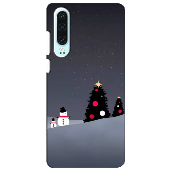 Чехол с рисунком «Снеговички» для Huawei P30