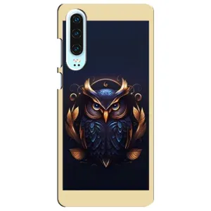 Чехлы с принтом СОВЫ для Huawei P30 (Стильная Сова)