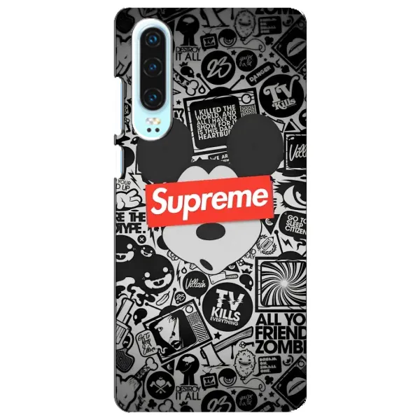 Чохол з малюнком «Supreme Маус» для Huawei P30 Чохол з малюнком «Supreme Маус» для Huawei P30