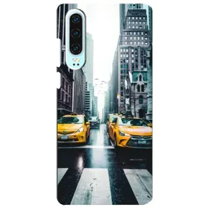 Силиконовый бампер (Работники) на Huawei P30 (Такси)