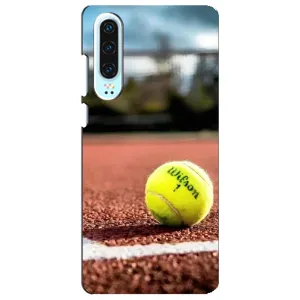 Чехлы с принтом Спортивная тематика для Huawei P30 (Теннисный корт)