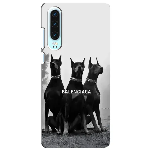 Чехол с рисунком «Три добермана» для Huawei P30 Чехол с рисунком «Три добермана» для Huawei P30