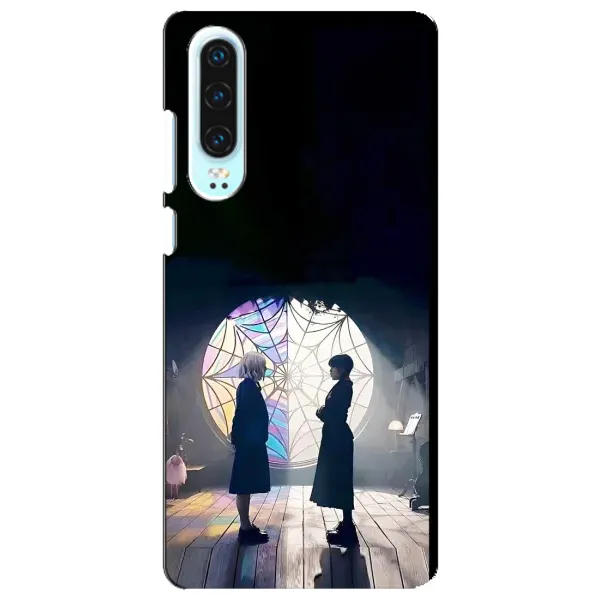 Чехол с рисунком «Уэнсдей и Энди» для Huawei P30 Чехол с рисунком «Уэнсдей и Энди» для Huawei P30