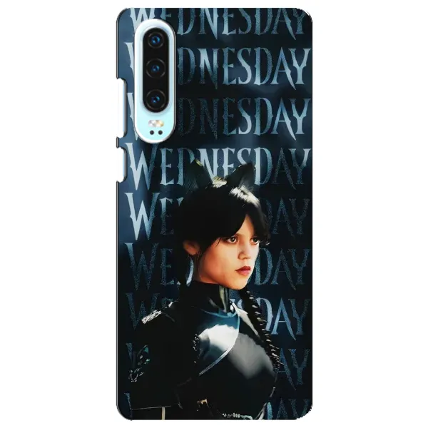 Чехол с рисунком «Уэнздей с ушками» для Huawei P30 Чехол с рисунком «Уэнздей с ушками» для Huawei P30