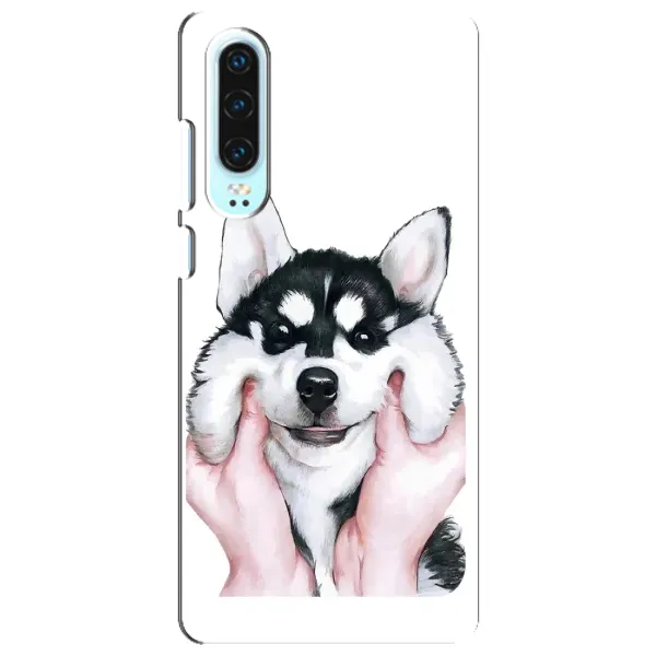 Чехол с рисунком «Собака Хаски» для Huawei P30 Чехол с рисунком «Собака Хаски» для Huawei P30