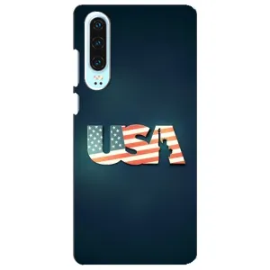 Чехол Флаг USA для Huawei P30 (USA)