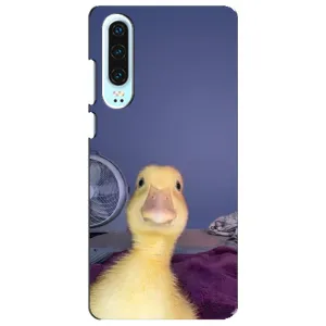 Бампер з принтом Меми для Huawei P30 (Качка)