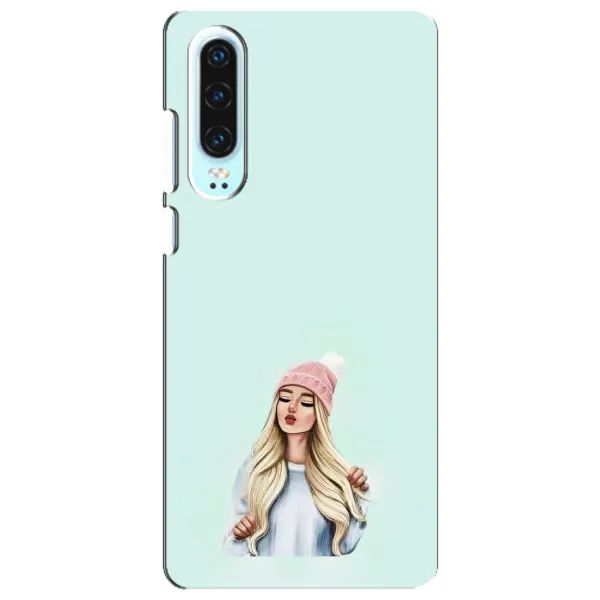 Чехол с рисунком «В шапке» для Huawei P30 Чехол с рисунком «В шапке» для Huawei P30