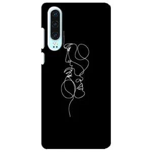 Силиконовые Чехлы Любимому человеку для Huawei P30 (Влюбленная пара)