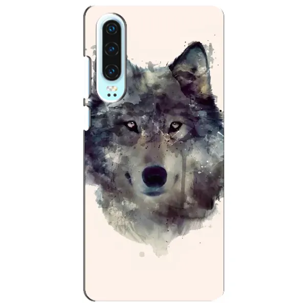 Чехол с рисунком «Волк» для Huawei P30 Чехол с рисунком «Волк» для Huawei P30