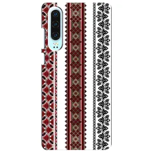 Силиконовый Чехол на Huawei P30 с картинкой Вышиванки (Вышиваночки)