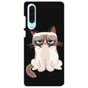 Чехол на тематику: Коты для Huawei P30 (Взгляд кота)
