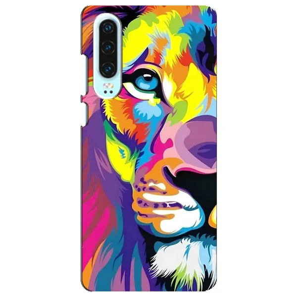 Чехол с рисунком «Яркий Лев» для Huawei P30