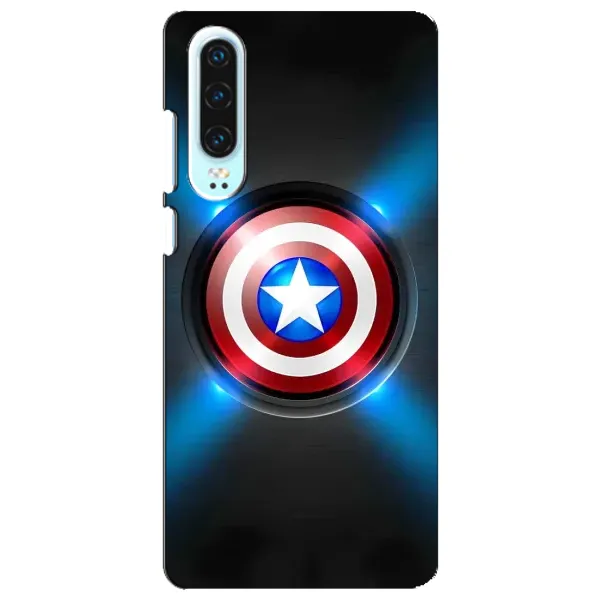 Чехол с рисунком «Яркий Щит Капитана» для Huawei P30 Чехол с рисунком «Яркий Щит Капитана» для Huawei P30