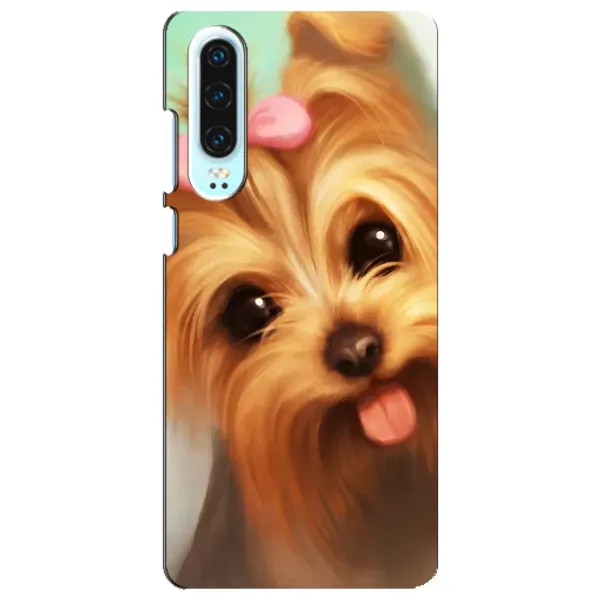 Чехол с рисунком «Йоршенский терьер» для Huawei P30 Чехол с рисунком «Йоршенский терьер» для Huawei P30