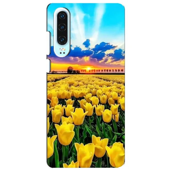 Чехол с рисунком «Желтые тюльпаны» для Huawei P30 Чехол с рисунком «Желтые тюльпаны» для Huawei P30