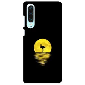 Летний Чехол на Huawei P30 (Желтый Закат)