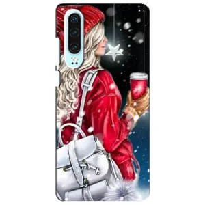 Чехлы на Новый Год Huawei P30 (Зима пришла)