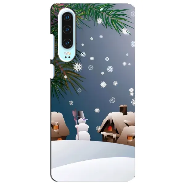 Чехол с рисунком «Зима» для Huawei P30