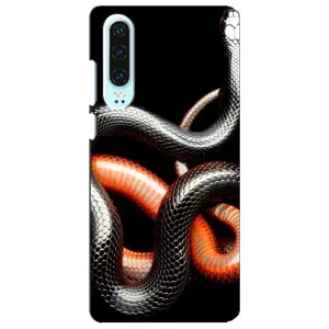 Чехлы с изображением разных животных для Huawei P30 (Змея)