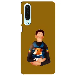 Чехол с принтом для Huawei P30 (ЗСУ Патрон)