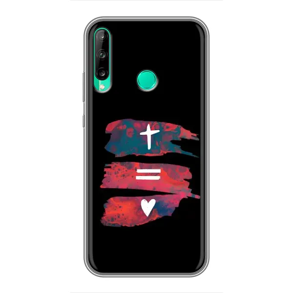 Чехол с рисунком «Атрибутика» для Huawei P40 Lite e Чехол с рисунком «Атрибутика» для Huawei P40 Lite e