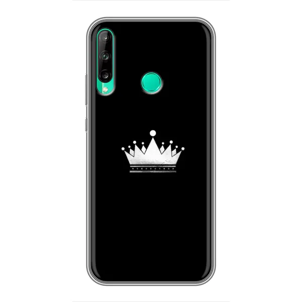 Чехол с рисунком «Белая корона» для Huawei P40 Lite e Чехол с рисунком «Белая корона» для Huawei P40 Lite e