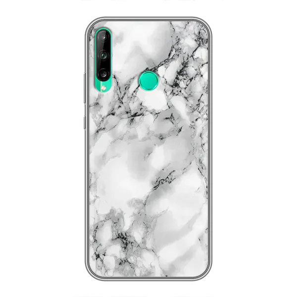 Чехол с рисунком «Белый мрамор» для Huawei P40 Lite e Чехол с рисунком «Белый мрамор» для Huawei P40 Lite e
