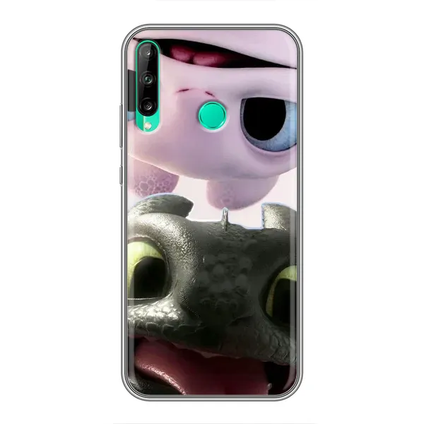 Чехол с рисунком «Беззубик и Дневная Злость» для Huawei P40 Lite e Чехол с рисунком «Беззубик и Дневная Злость» для Huawei P40 Lite e