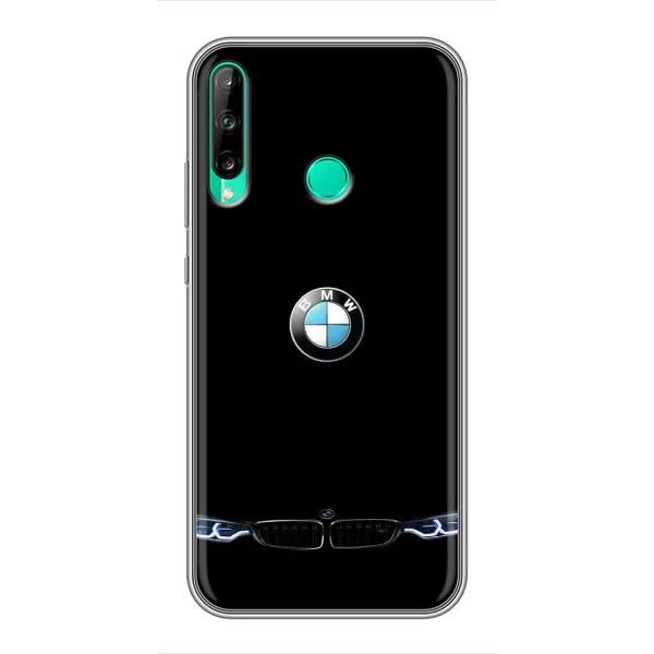 Чехол с рисунком «Черный BMW» для Huawei P40 Lite e Чехол с рисунком «Черный BMW» для Huawei P40 Lite e