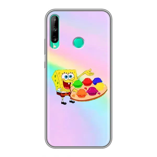 Чехол с рисунком «Бургеры» для Huawei P40 Lite e Чехол с рисунком «Бургеры» для Huawei P40 Lite e