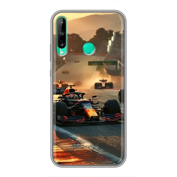 Чехол с рисунком «Чемпионат ф1» для Huawei P40 Lite e Чехол с рисунком «Чемпионат ф1» для Huawei P40 Lite e