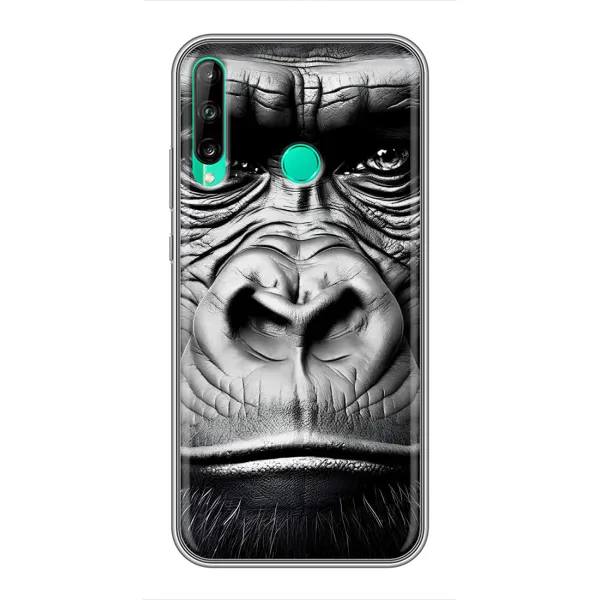 Чехол с рисунком «Черная обезьяна» для Huawei P40 Lite e Чехол с рисунком «Черная обезьяна» для Huawei P40 Lite e
