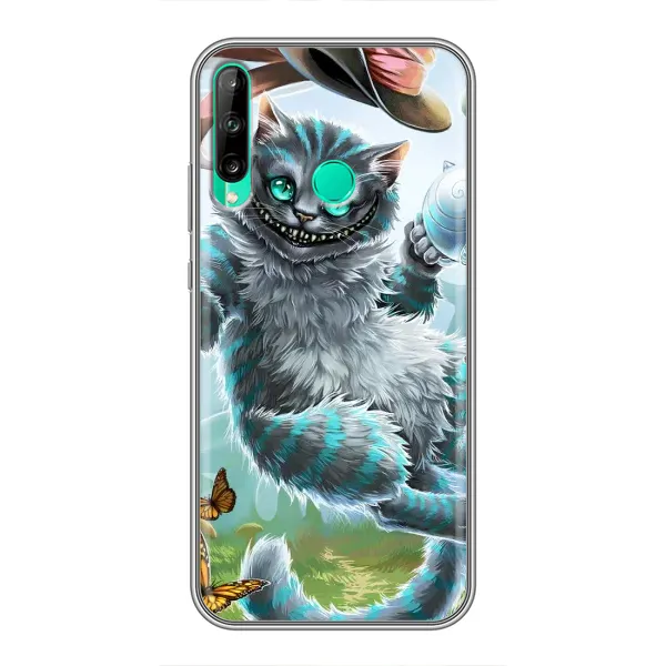 Чехол с рисунком «Чеширский КОТИК» для Huawei P40 Lite e Чехол с рисунком «Чеширский КОТИК» для Huawei P40 Lite e