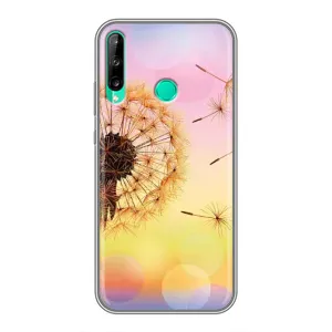 Силиконовый Чехол с одуванчиками на Huawei P40 Lite e (Цветок-одуванчик)