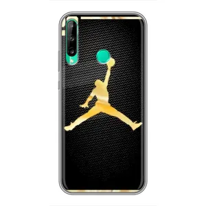 Силиконовый Чехол Nike Air Jordan на Хуавей П40 Лайт е (Джордан 23)