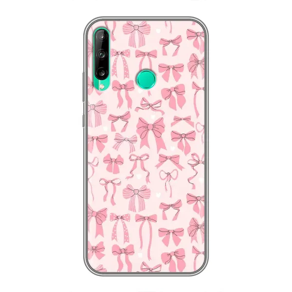 Чохол з малюнком «Фон бантики» для Huawei P40 Lite e Чохол з малюнком «Фон бантики» для Huawei P40 Lite e