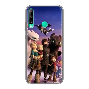 Чехол дракон Беззубик для Huawei P40 Lite e (Герои дракона)