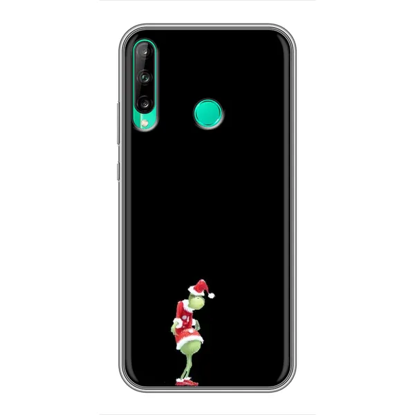 Чохол з малюнком «Грінч на чорному» для Huawei P40 Lite e