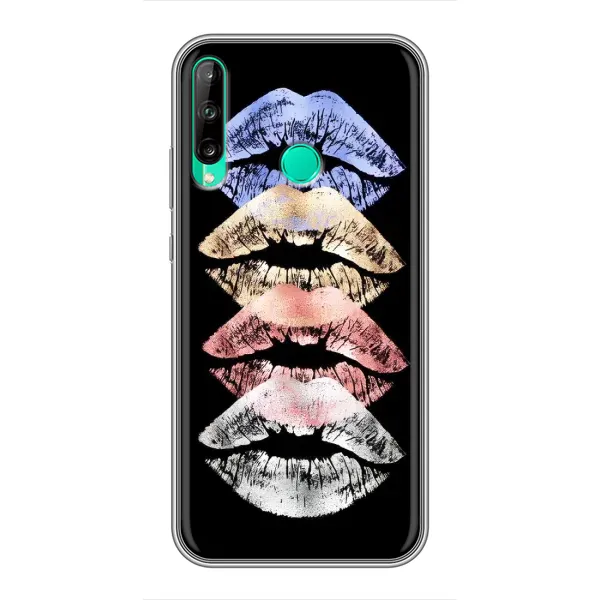 Чехол с рисунком «Губы» для Huawei P40 Lite e