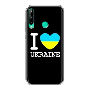 Чехол с Украинской символикой на Хуавей П40 Лайт е