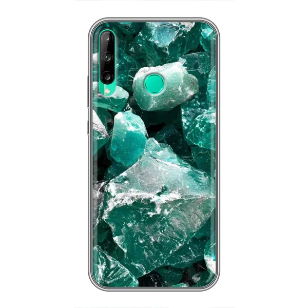 Чехол с рисунком «Изумруд» для Huawei P40 Lite e Чехол с рисунком «Изумруд» для Huawei P40 Lite e