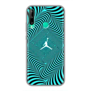 Силиконовый Чехол Nike Air Jordan на Хуавей П40 Лайт е (Jordan)