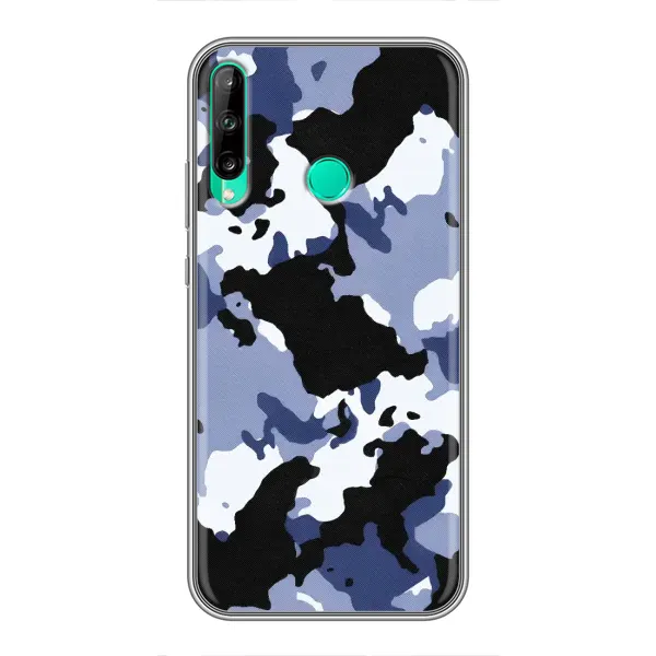 Чехол с рисунком «Камуфляжный Серый» для Huawei P40 Lite e Чехол с рисунком «Камуфляжный Серый» для Huawei P40 Lite e