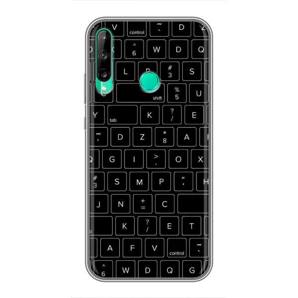 Чехол с рисунком «Клавиатура» для Huawei P40 Lite e Чехол с рисунком «Клавиатура» для Huawei P40 Lite e